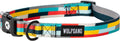 Wolfgang Heavy Duty Adjustable Dog Collar in colorful pattern with quick-release buckle, designed for strength and comfort.