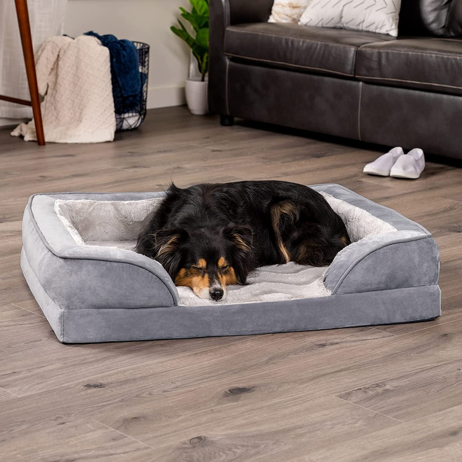 Comfort Dog Bed with Washable & Removable Cover