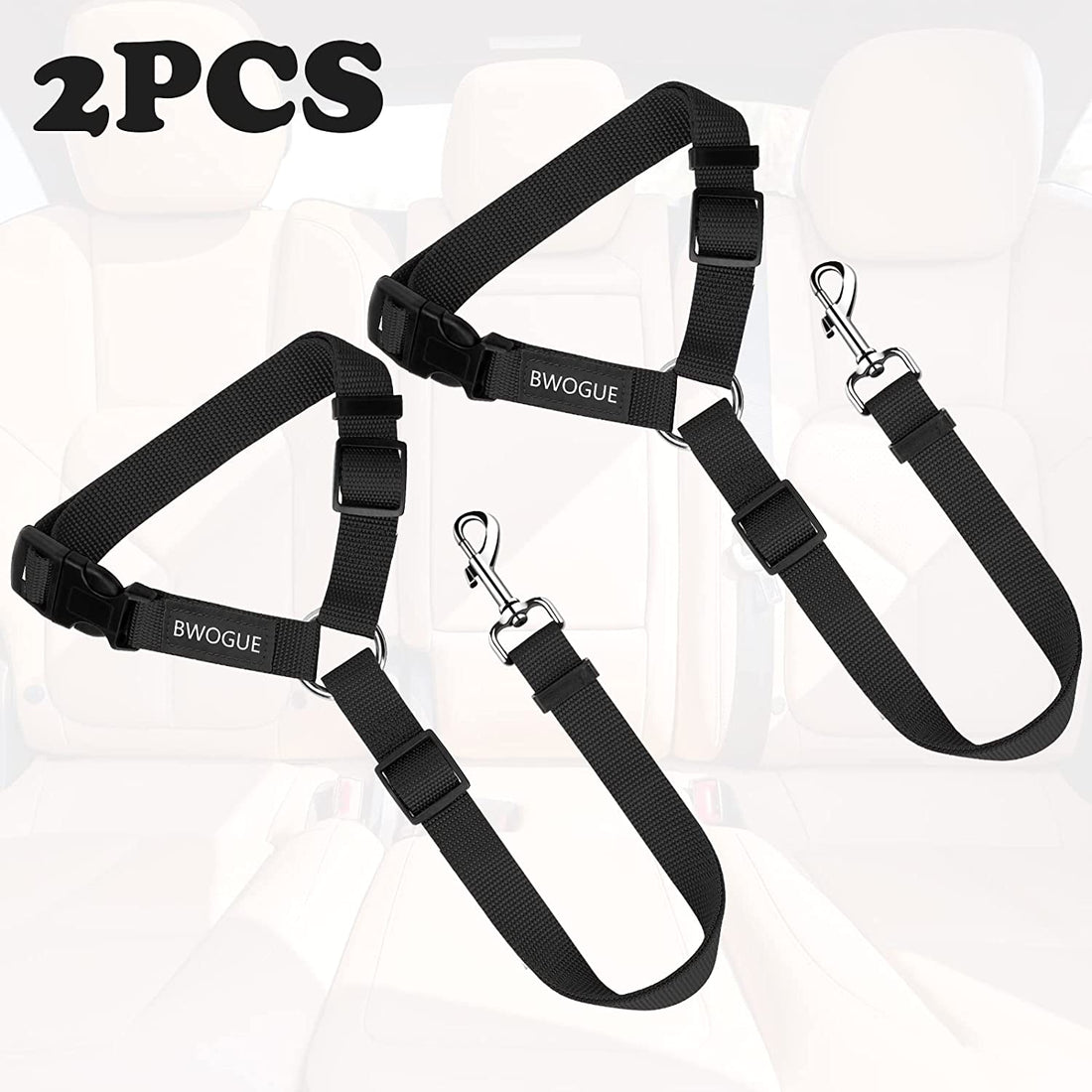 Pet Safety Seat Belt Strap for Dogs & Cats