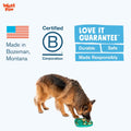 West Paw Seaflex Waves Feast Mat – All-In-One, Slow Feeder, Lick Mat – Encourages Foraging & Food Exploration - Engages Picky Eaters & Slow Feeding - Versatile – Easy to Clean, Non-Toxic - Tropic