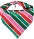 Lionet Paws Dog Bandana for Small Medium Large Dogs, Cat Kerchief Blue DOIT, Triangle Bibs Scarf for Girl or Boy