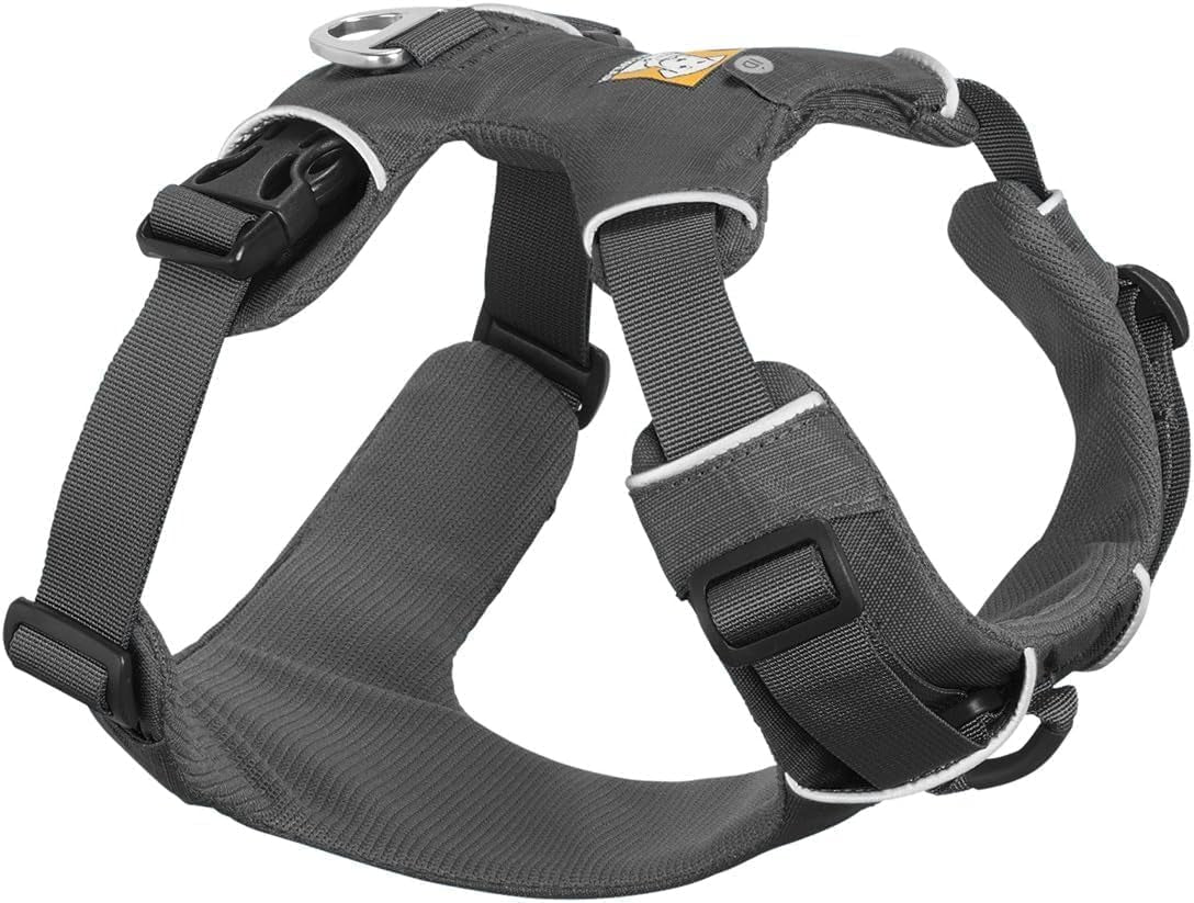 Black No Pull Dog Harness for Everyday Comfort with adjustable straps and padded support for safer walks