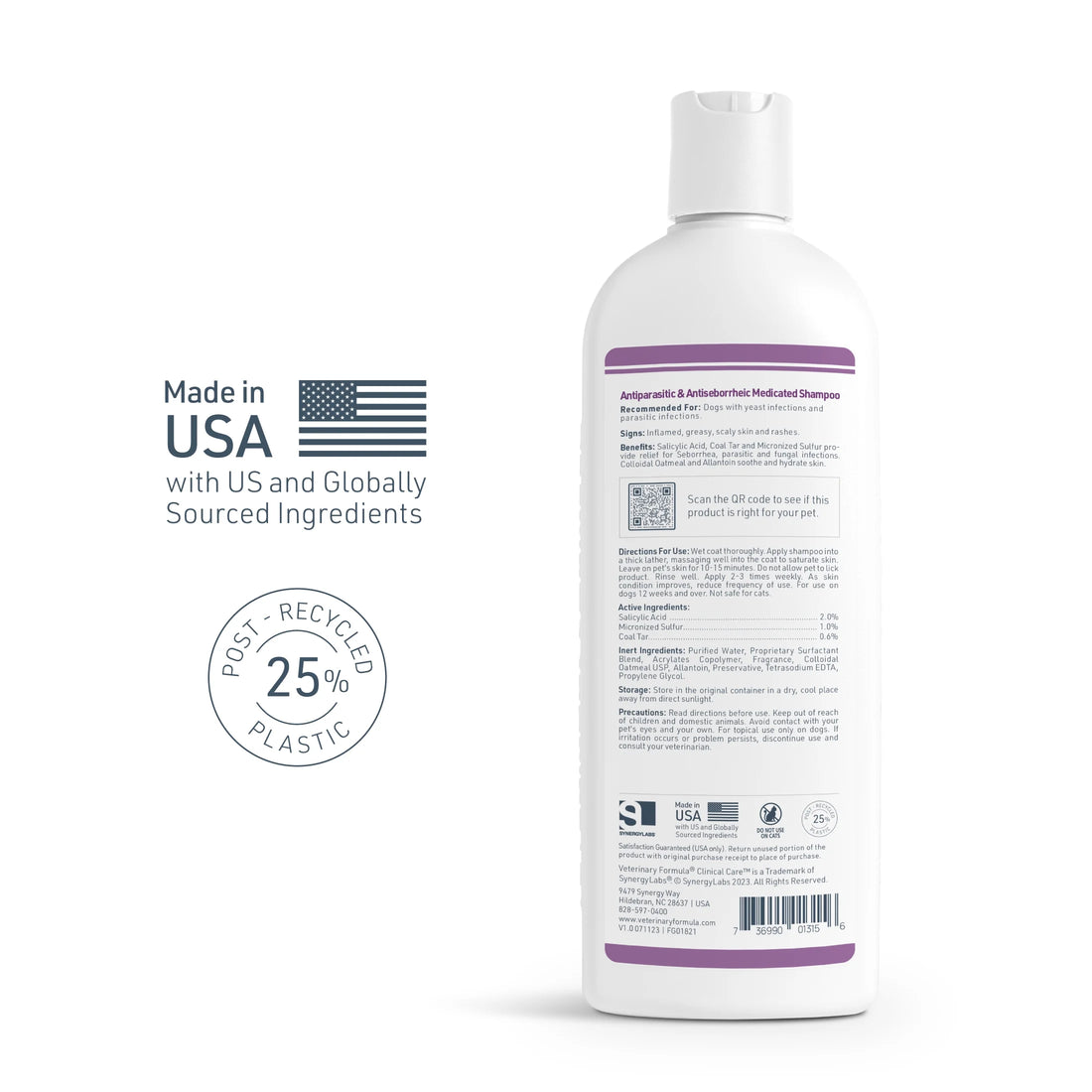 Antiparasitic Dog Shampoo Flea & Tick | Gentle Pet Grooming for effective parasite removal and skin care.