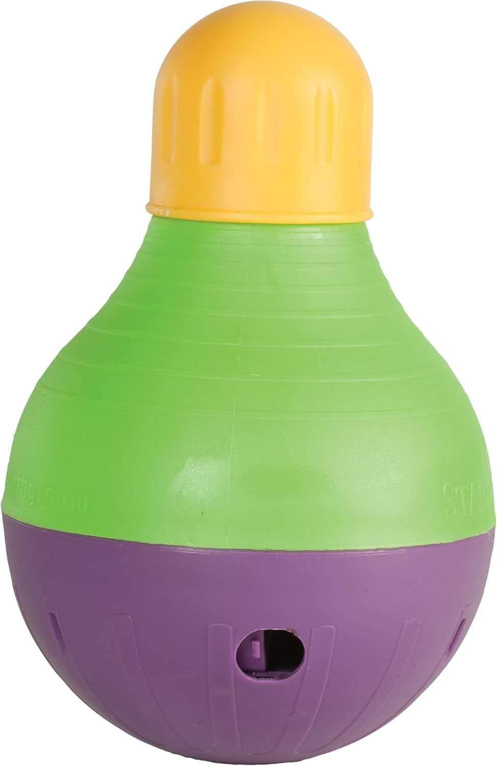 Starmark Treat Dispensing Bob-A-Lot Dog Toy, All Breed Sizes (Pack of 1)