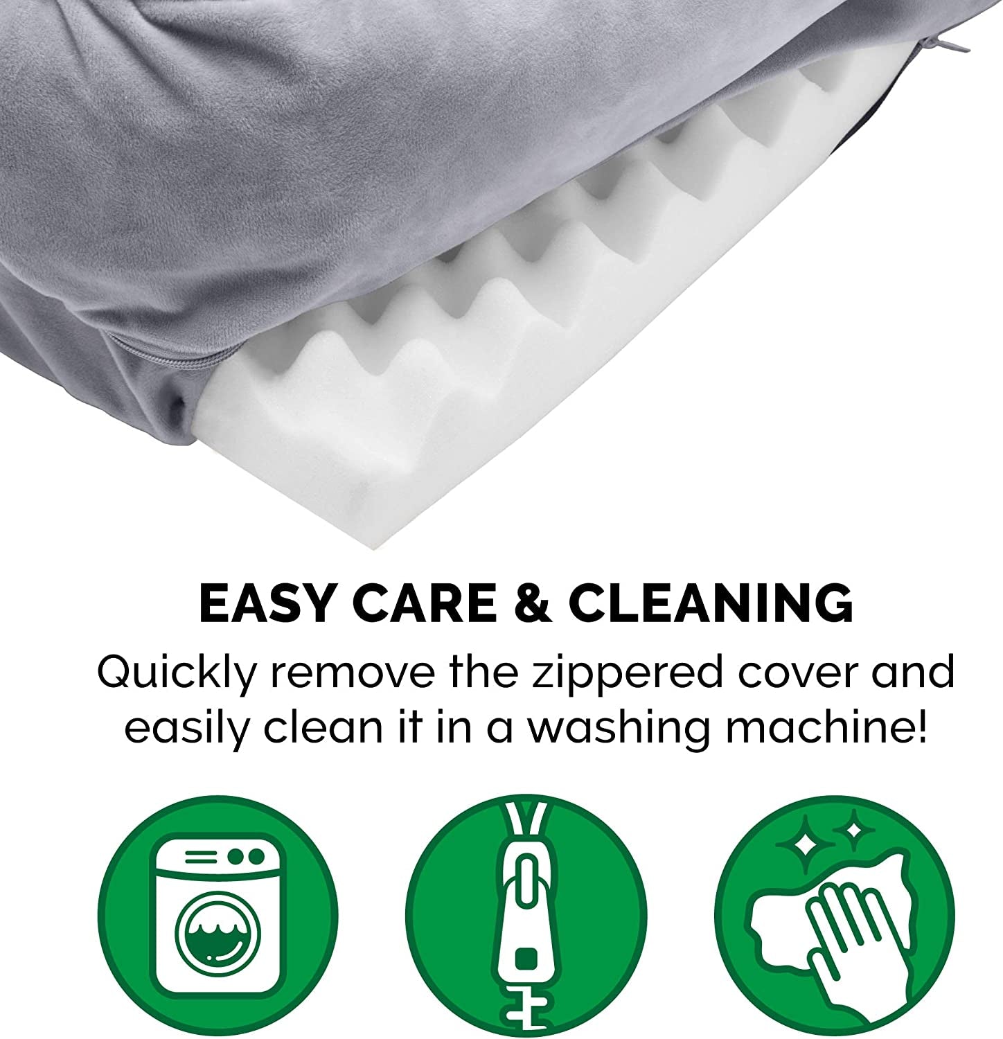 Comfort Dog Bed with Washable & Removable Cover