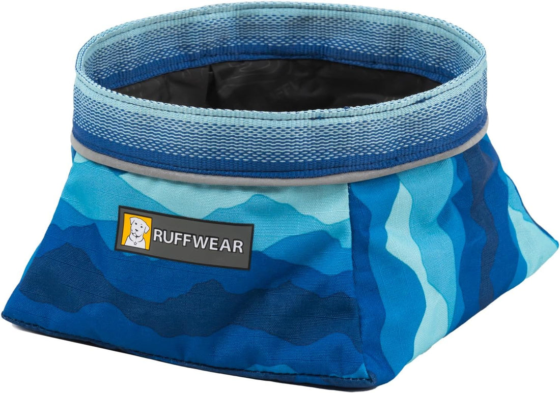 collapsible dog bowl for travel hiking and outdoor use