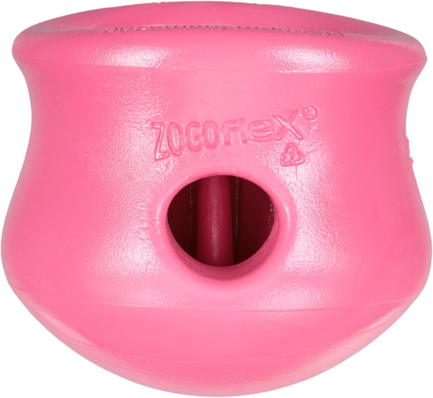 Pink Toppl Interactive Dog Puzzle Toy for interactive treat dispensing and enrichment activities