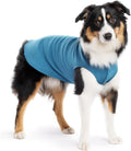 Comfortable Dog Fleece Jacket for Winter on a dog, showcasing a warm and stylish design for cold weather.