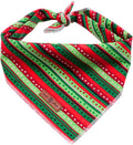 Lionet Paws Dog Bandana for Small Medium Large Dogs, Cat Kerchief Blue DOIT, Triangle Bibs Scarf for Girl or Boy
