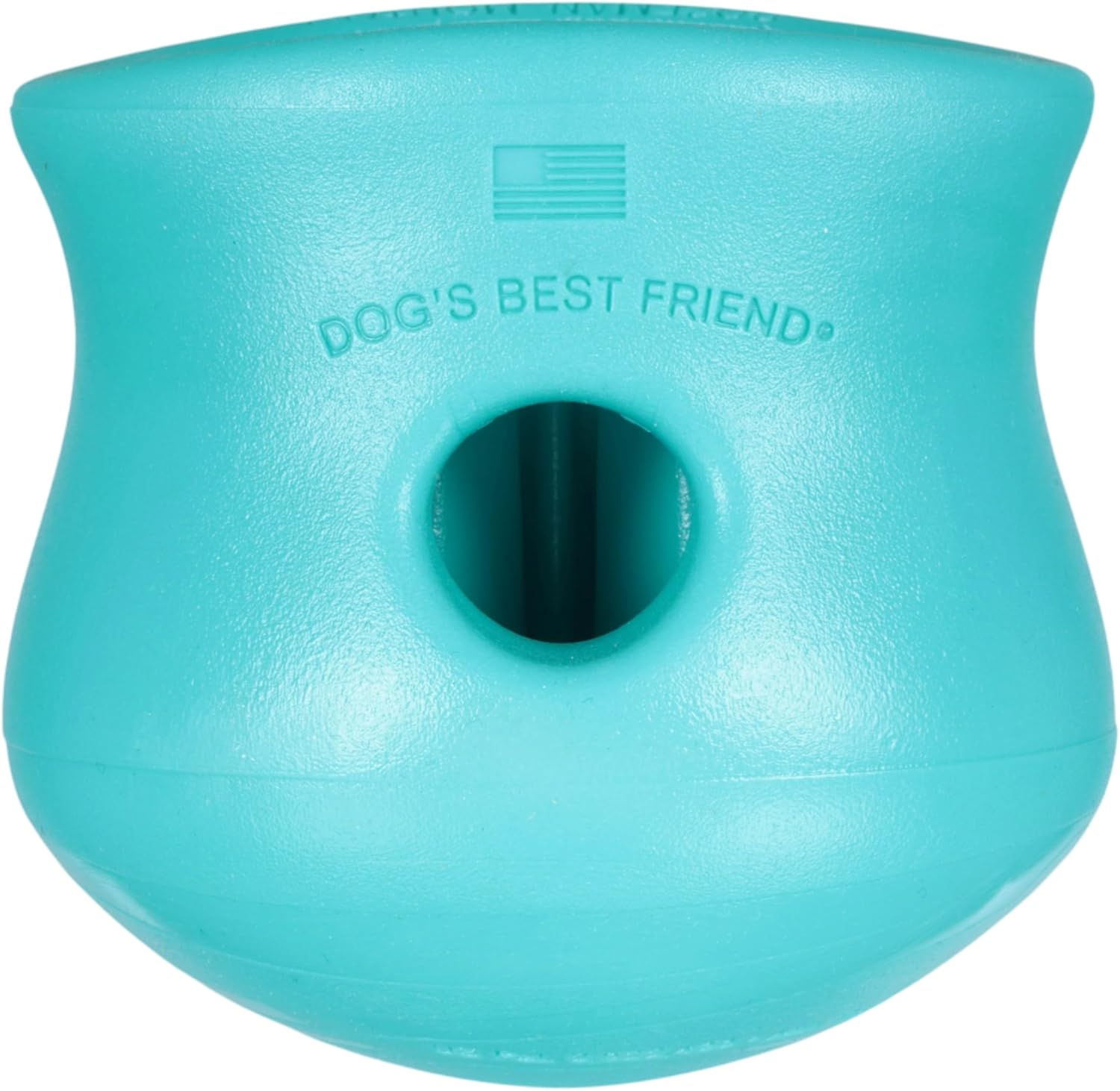Toppl Interactive Dog Puzzle Toy in teal, perfect for treating and engaging dogs while promoting healthy feeding habits.