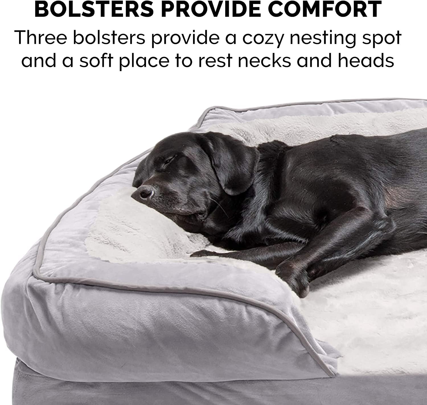 Comfort Dog Bed with Washable & Removable Cover
