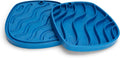 West Paw Seaflex Waves Feast Mat – All-In-One, Slow Feeder, Lick Mat – Encourages Foraging & Food Exploration - Engages Picky Eaters & Slow Feeding - Versatile – Easy to Clean, Non-Toxic - Tropic