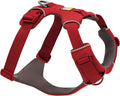 No Pull Dog Harness for Everyday Comfort in red, designed for safety and comfort during walks.