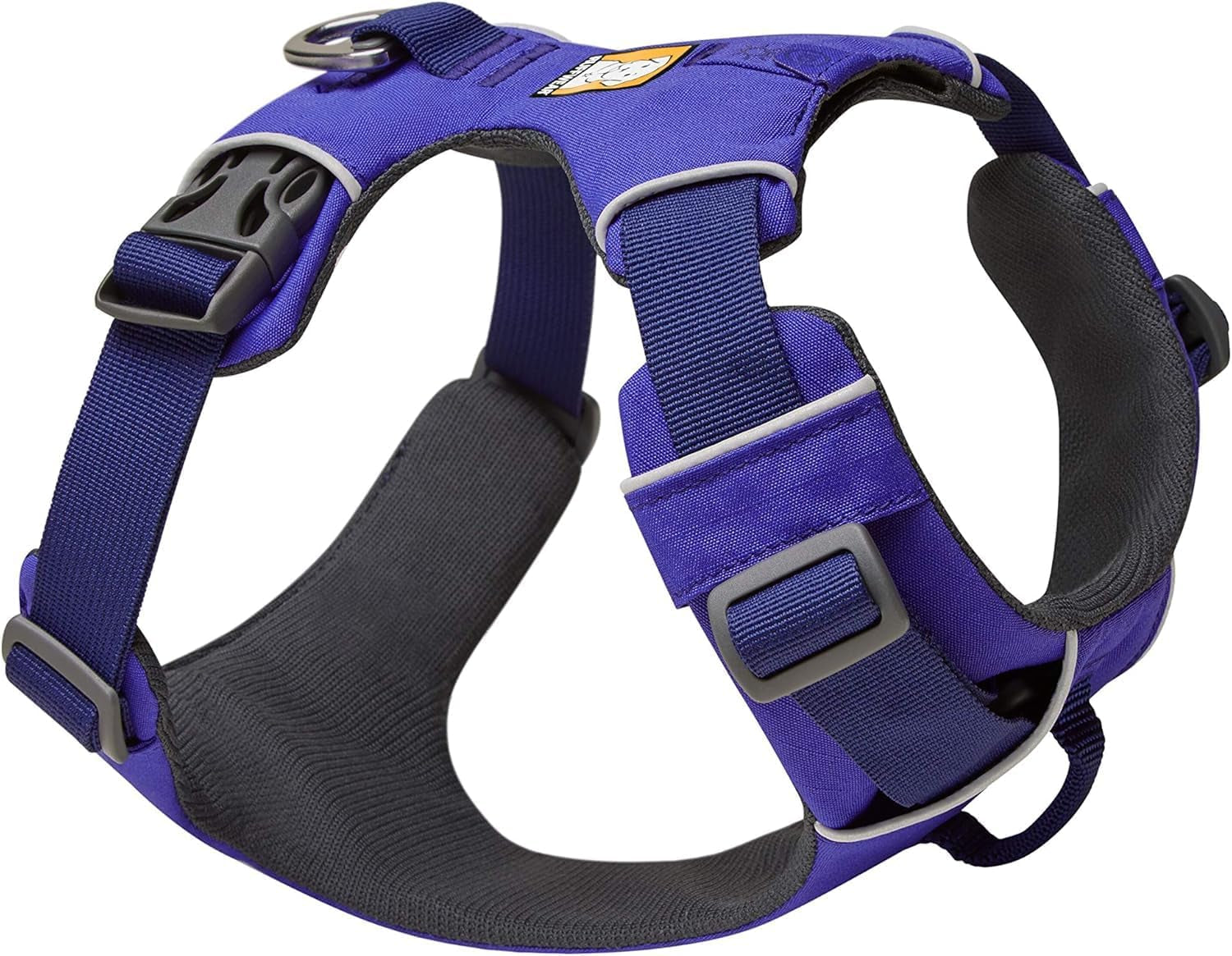 Purple No Pull Dog Harness for Everyday Comfort with padded adjustable fit for daily walks and training