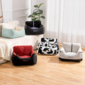 Dog booster car seat for small dogs in various colors and sizes, featuring plush designs for pet comfort.
