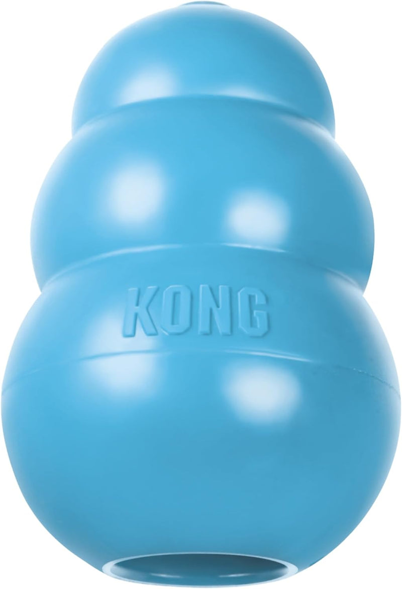 KONG Puppy Teething Dog Toy | Soft Rubber Chew Toy for Small - Medium Puppies