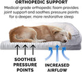 Comfort Dog Bed with Washable & Removable Cover